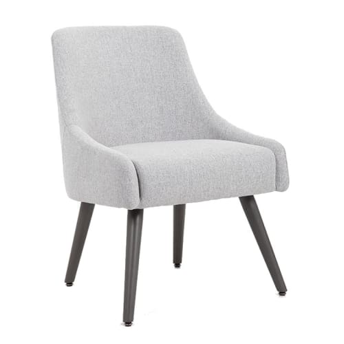 Boss Deluxe Guest Room Pull Up Chair, gris